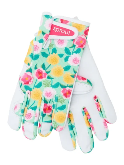 55gcm Sprout Gloves Camellias Mint