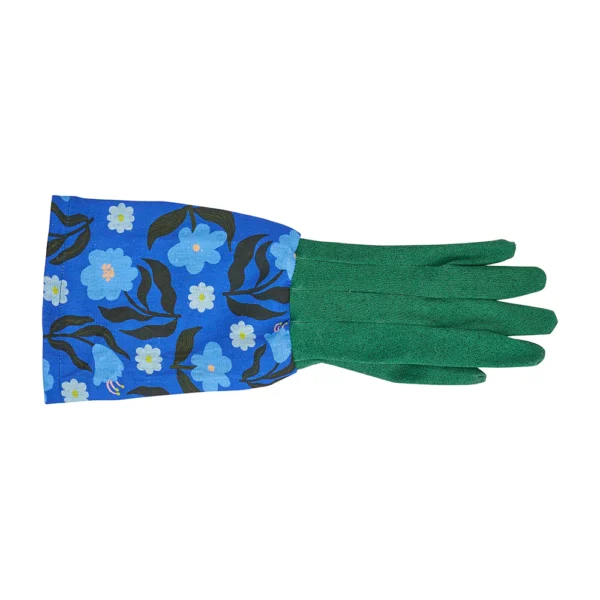 98350 Linen Long Sleeve Glove Nocturnal Blooms